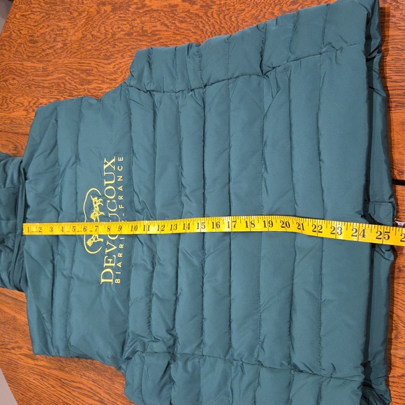Devoucoux Green Puffer Vest Size XL NWT - Picture 9 of 11